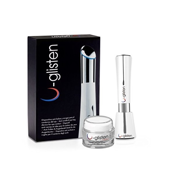 Soin contour des yeux avec effet anti-rides et anti-poches U-Glisten + U-Glisten Cream