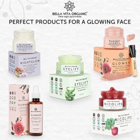 AOZA Bella Vita EyeLift Crème hydratante naturelle sous les yeux pour les cernes, les yeux gonflés, les rides et léliminatio