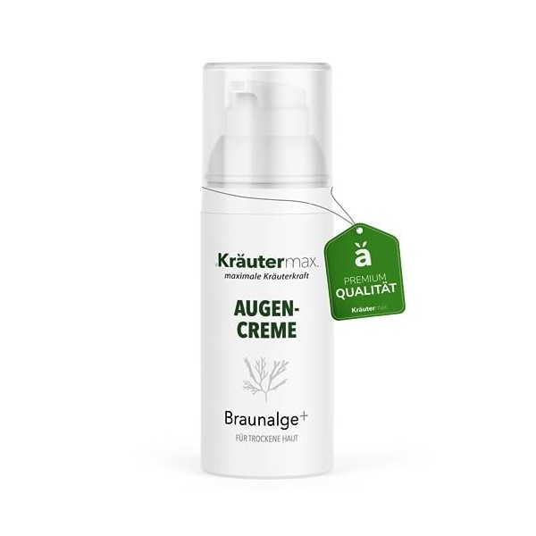 Crème pour les yeux à lextrait dalgues brunes Crème pour les yeux à la caféine avec gel daloe vera 1 x 30 ml