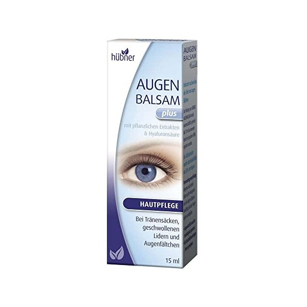 Hübner DoppeLPACK Baume pour les yeux 2 x 15 ml