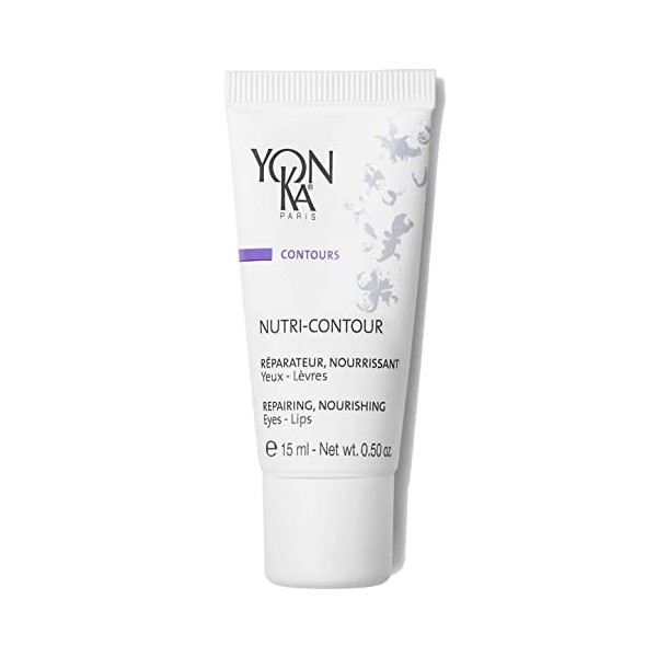 Yon-Ka Nutri-Contour Crème Contour Yeux et Lèvres 15ml - Hydrate et répare intensément, nourrit et protège la peau - Texture 