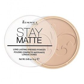 RIMMEL LONDON Stay Matte Poudre pressée longue durée Naturel