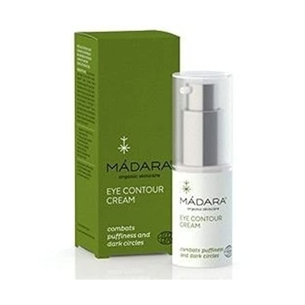 MÁDARA Contour des Yeux, 15 ml, 1 Unité