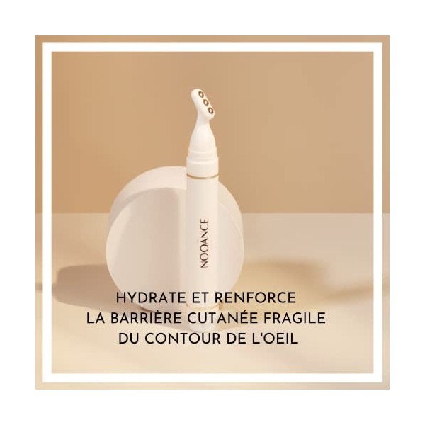 NOOANCE - Soin Intense Contour des Yeux - Multi-fonctions - Atténue Visiblement Rides, Cernes et Poches - Hydrate et Renforce