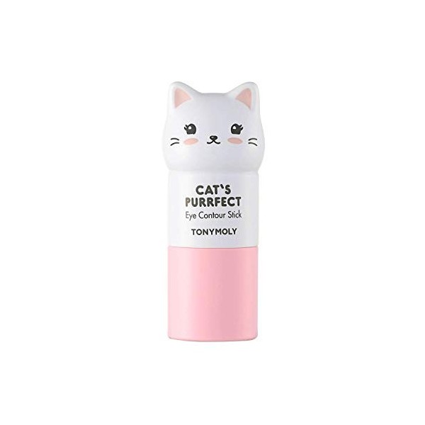 TONYMOLY Stick Contour des Yeux Réparateur Illuminateur Cats Purrfect Eye Contour Stick 8g