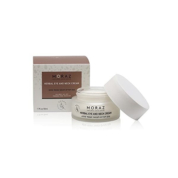 Moraz Crème Contour des Yeux/Décolleté à Base de Grenade/Beurre de Karité