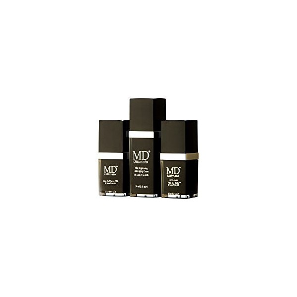 MD Soins Kit- Ultime Crème Contour des Yeux peau, ultime facteur de cellules souches 55 et anti-âge ultime peau éclaircissant