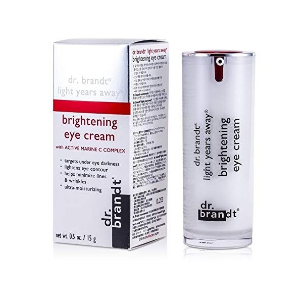 Dr. Brandt Light Years Away Crème éclaircissante pour les yeux 15 g