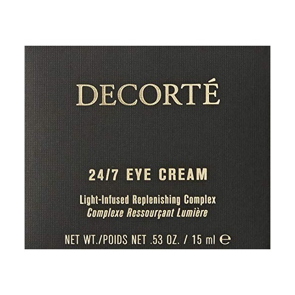 COSME DECORTE Mixte COSME DECORTE FACE EYE CREAM 15ML COSME DECORTE CRÈME POUR LES YEUX VISAGE 15ML , Negro, Seulement