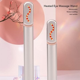Stylo électrique de Massage des Yeux, Bâton Chauffant de Baguette de Massage des Yeux RF Soulage la Fatigue Stylo de Levage d