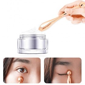 FRCOLOR Lot de 2 applicateurs de crème pour les yeux en métal