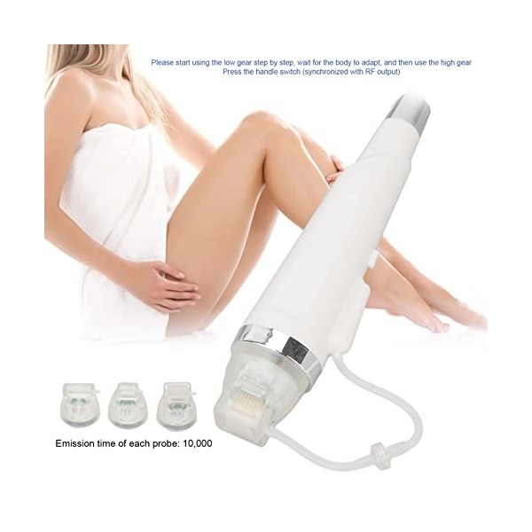 Changor Machine de Massage RF, Machine de beauté de Levage de Peau Tendre pour Un Usage Domestique Prise européenne 