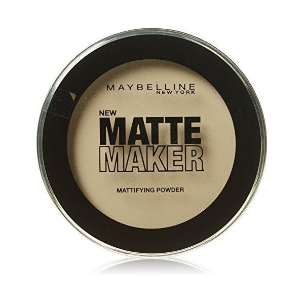 Maybelline Matte Maker Mattifying Powder Compact-20 Nude Beige Fond de Teint