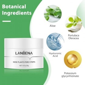 Décapant de tête noire masque facial charbon de bois masque facial décapant masque pour pores nettoyant masque nasal 1,05 oz