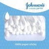 Johnsons Lot de 200 bâtonnets de coton pur