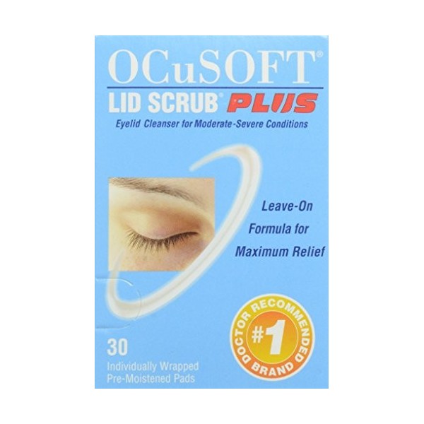 OCuSOFT Lot de 30 tampons pré-humidifiés