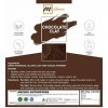 mGanna 100 % Natuurlijke Chocolade Klei een combinatie van donkere Rhassoul klei en cacaopoeder pour les masques de cheveux