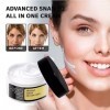 Crème pour le Visage Snail Essence,Infusée avec 92% de Mucine Descargot,Snail Cream pour Hydrater le Visage,Snail Essence Po