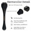 Koi Beauty Derma Roller pour la croissance des cheveux et de la barbe, rouleau à barbe pour homme, micro-aiguilles profession