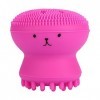 Brosse de nettoyage pour le visage en silicone souple, exfoliant, dégraissant, massage, accessoire de nettoyage pour le visag