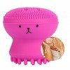 Brosse de nettoyage pour le visage en silicone souple, exfoliant, dégraissant, massage, accessoire de nettoyage pour le visag