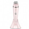 Brosse de nettoyage du visage 4 en 1 rechargeable, rose, étanche, brosse électronique pour le visage avec 3 vitesses