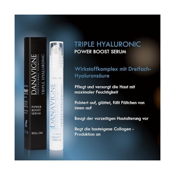 TRIPPLE HYALURONIC Power Boost Sérum Roll-on