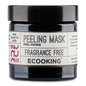 Ecooking Exfoliating Mask for Radiant Skin - Effective Exfoliating Facial Treatment with Active Ingredients to Boost Cell Pro