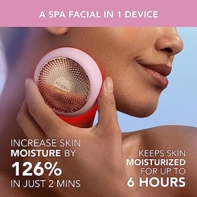 UFO 3 masque hydratant visage profond - Spa visage 5 en 1 - Luminothérapie lumière rouge, thermothérapie, cryothérapie, massa