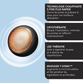 FOREO UFO 2 Masque LED Visage, Luminothérapie rouge et spectre complet, Masque visage beauté, traitement Chaud, Froid, Massag