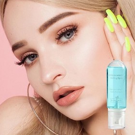 Spray fixateur de maquillage - Spray matifiant rafraîchissant longue durée pour peaux grasses - Brume pour le visage imperméa