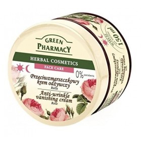 Green Pharmacy Antifalten Rosa Gesichtscreme 150ml