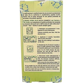 CLINIANS HYDRA PLUS Lot de 8 patchs cosmétiques pour points noirs pour peau mixte ou grasse, avec Pepin et thé vert
