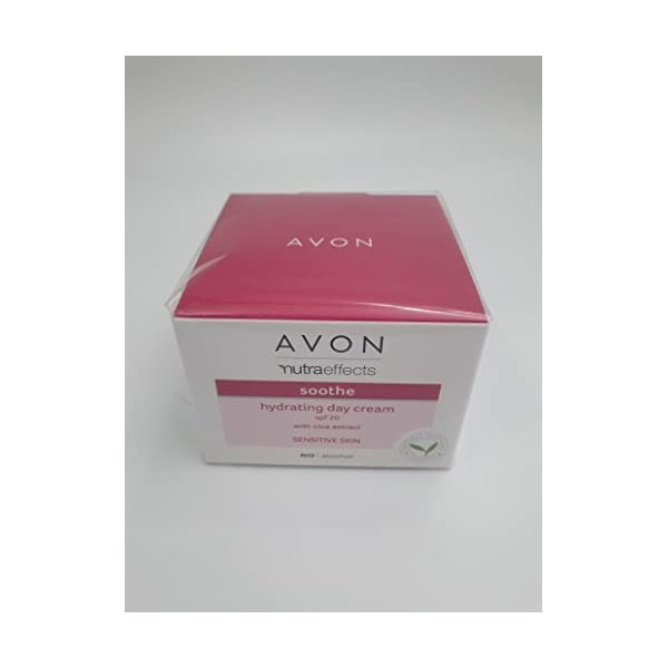 Avon Nutaeffects soothe hydrating day cream, crème de jour hydratante 50ml