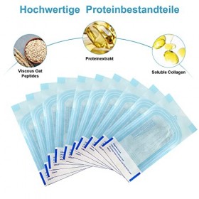 Fil de Collagène, Fil de Protéine Soluble, 120 pcs Fils de Collagène pour Face Lifting, Promouvoir labsorption de lessence 