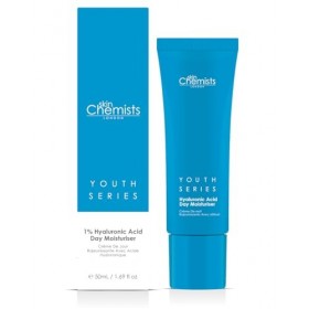 SkinChemists Crème de jour à lacide hyaluronique | Avec de lacide hyaluronique 1%, des lipides naturels | Cible les signes 