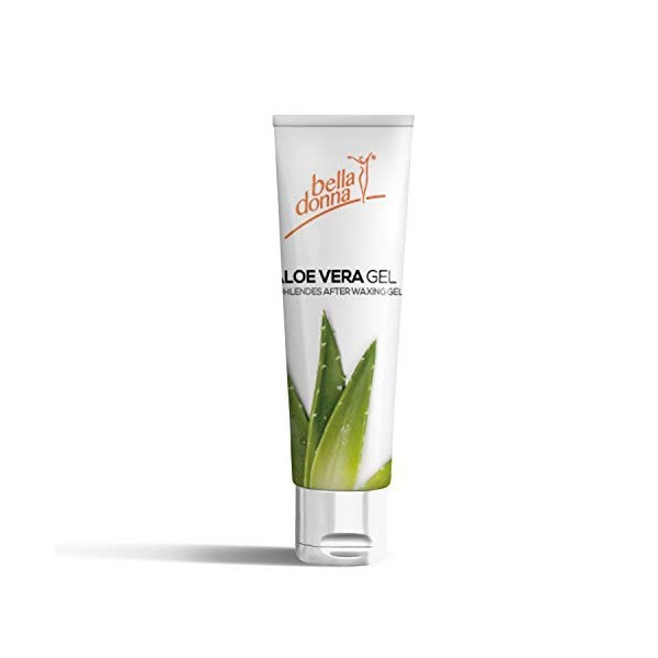 Bella Donna - Gel apaisant et rafraîchissant à laloe vera, 100 ml - Idéal pour soulager la peau après l’épilation