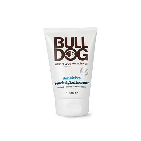 Bulldog Sensitive Crème hydratante pour homme 100 ml