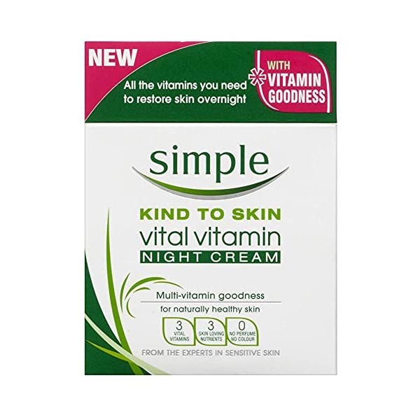 Simple Kind to Skin Vital Vitamin Night Cream 50 ML