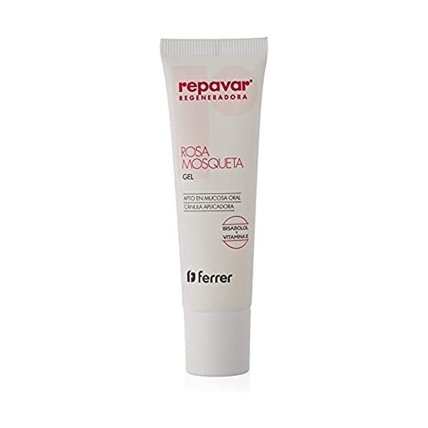 Repavar - Gel de Rose Musquée - au Bisabolol et à la Vitamine E - Traitement Cosmétique des Irritations, des Rougeurs et des 