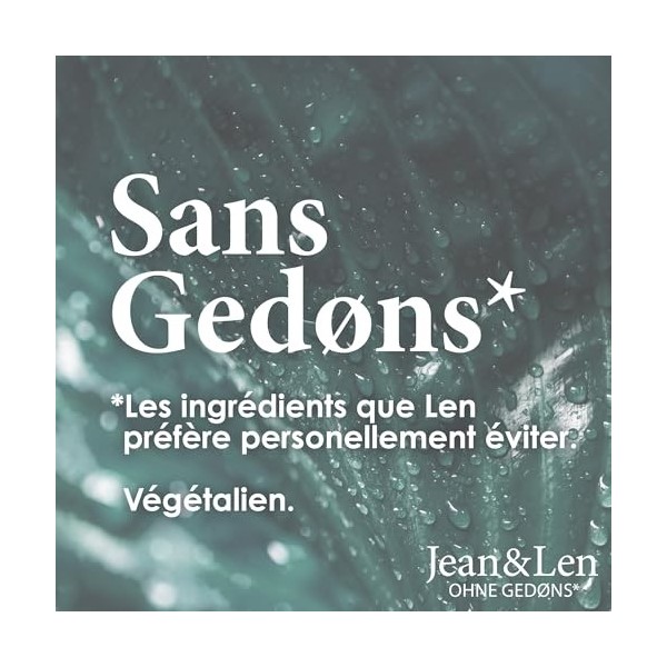 Jean & Len Crème Hydro Visage Homme, soin rafraîchissant jour & nuit, triple complexe hydratant, nourrit la peau avec de lhu