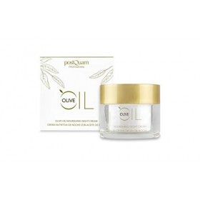 Postquam - Olive | Creme de Nuit Anti Age - Creme de Nuit, Creme Huile dOlive, Creme Visage Nuit - 50 ml