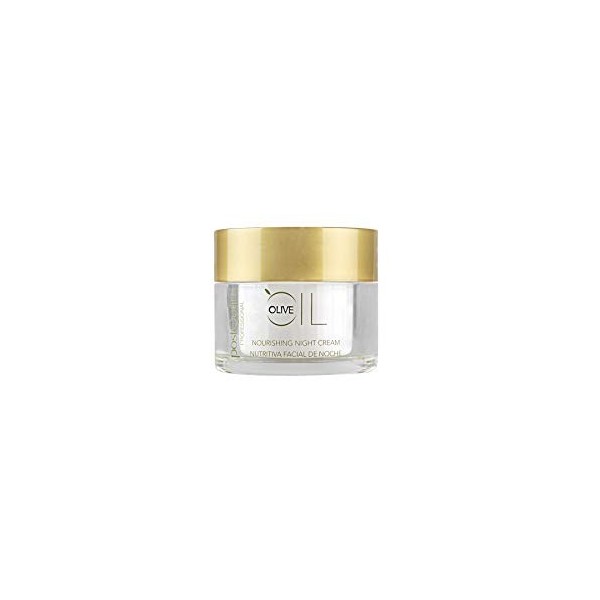 Postquam - Olive | Creme de Nuit Anti Age - Creme de Nuit, Creme Huile dOlive, Creme Visage Nuit - 50 ml