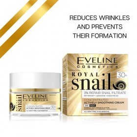 Eveline Cosmetics Royal Snail Actively Creme de Jour/Nuit 30+ 50 ml