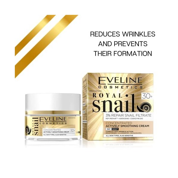 Eveline Cosmetics Royal Snail Actively Creme de Jour/Nuit 30+ 50 ml