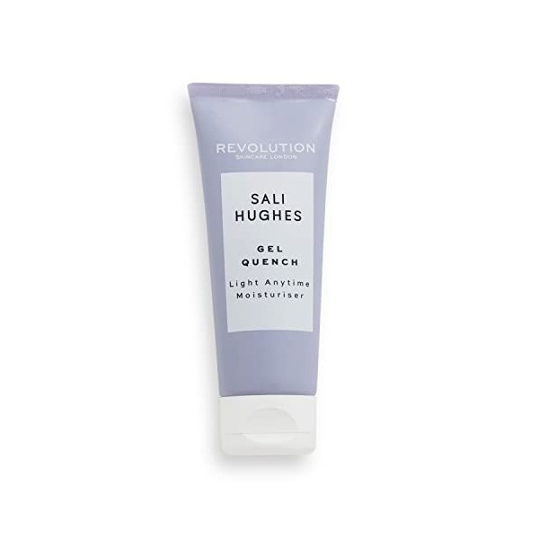 Revolution Skincare London, Sali Hughes, gel Quench Light Anytime Crème Hydratantes, Lightweight Crème Hydratante pour Le Vis