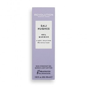Revolution Skincare London, Sali Hughes, gel Quench Light Anytime Crème Hydratantes, Lightweight Crème Hydratante pour Le Vis