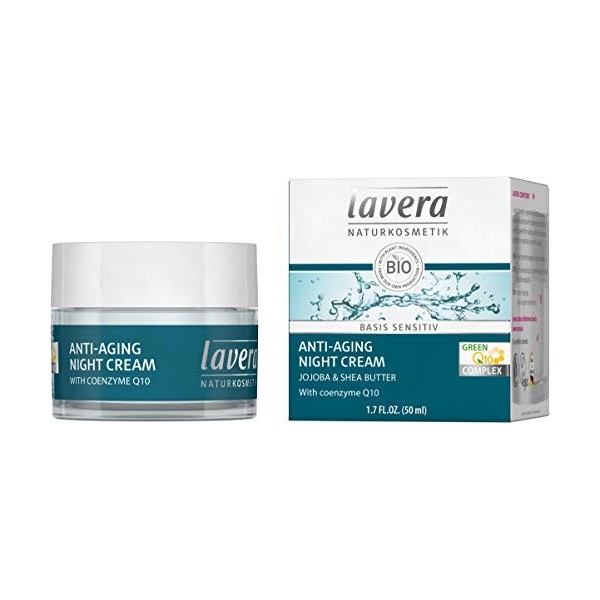 Lavera: Basis Sensitiv Anti-Falten Nachtcreme Q 10 50 ml 