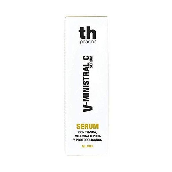 Thader Th Pharma V-Ministral C Sérum Visage avec Actifs Puissants, 40 ml