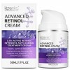 Crème Rétinol, Crème Rétinol Visage Hydratant Anti-âge à la Vitamine C pour Lisser les Rides, les Rides du Visage, de la Peau